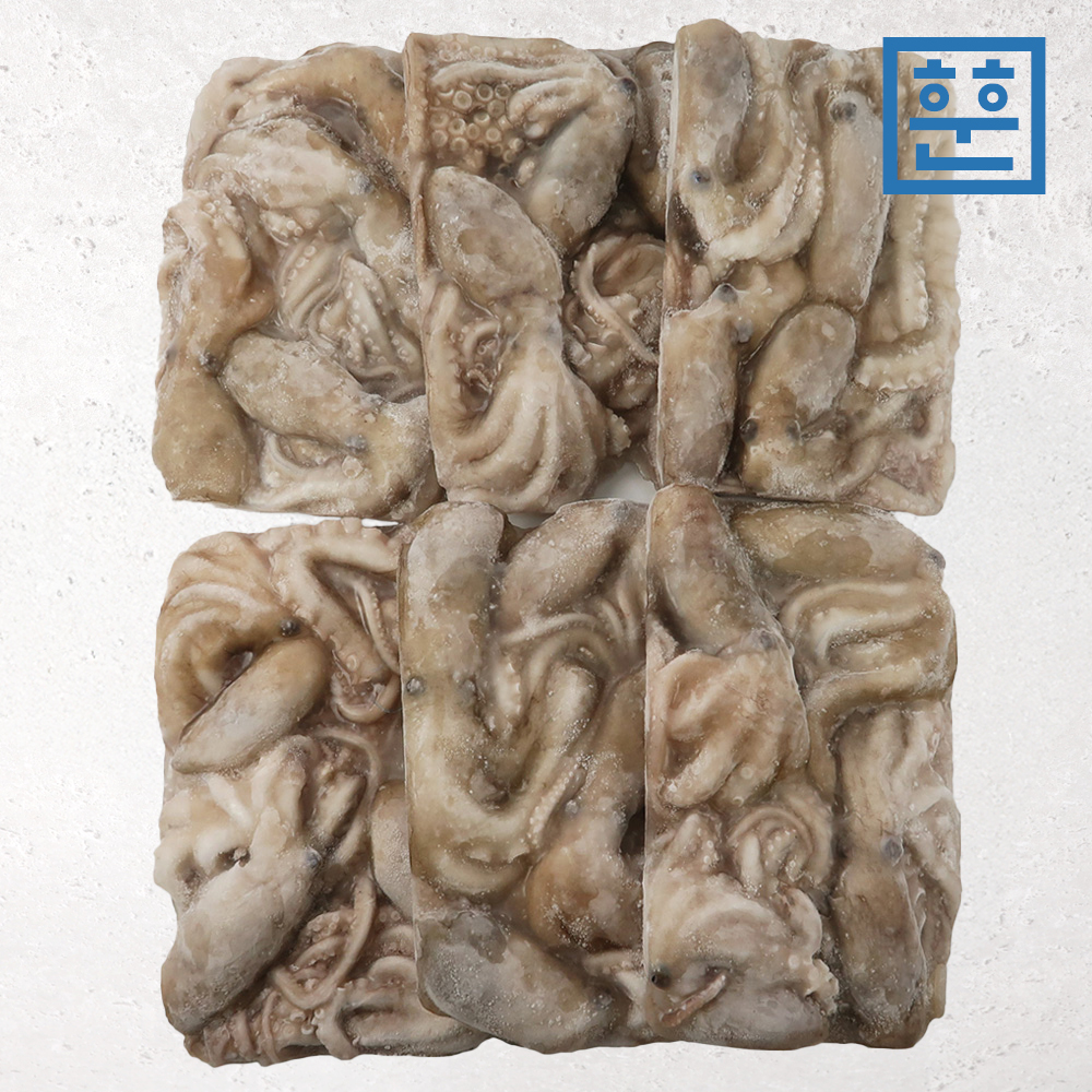 [도매] 업소용 냉동 낙지 1박스 (4미,6미)