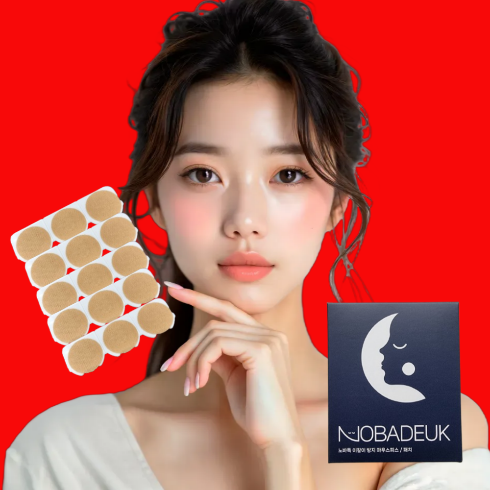 노바득 수면용 이갈이패치 방지 턱근육이완 패치 마우스피스 스플린트 잠잘때 제품 이미지