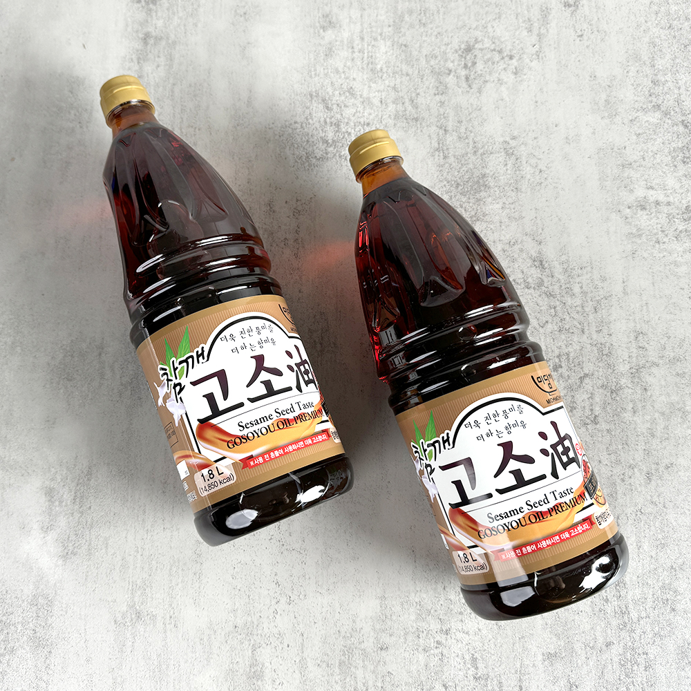 미담채 참깨 고소유 프리미엄 참 깨 기름 업소용 1.8L, 1개 - 상세 이미지 2