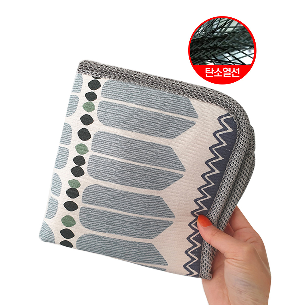 캠프365 휴대용 여행용 전기요 / 전자파 없는 USB 온열 탄소 매트 장판 애니베드