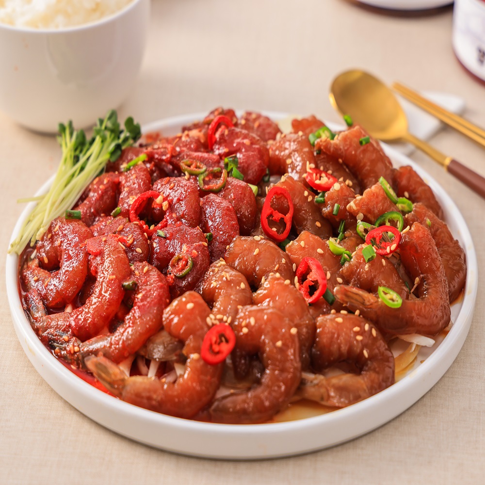 애담정 새우장 간장 양념 깐새우장 300g 이미지 2