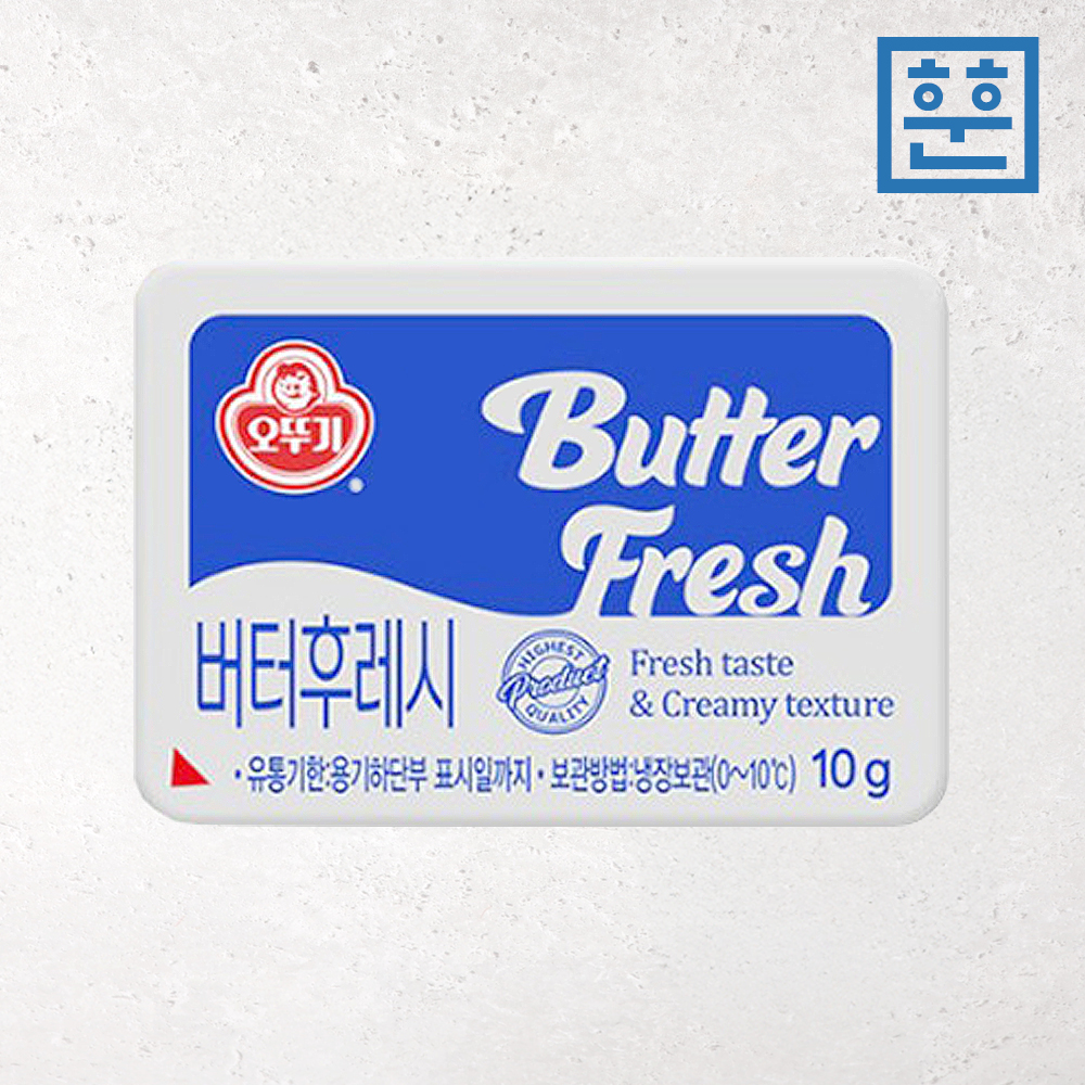 오뚜기 일회용 버터후레쉬 10g