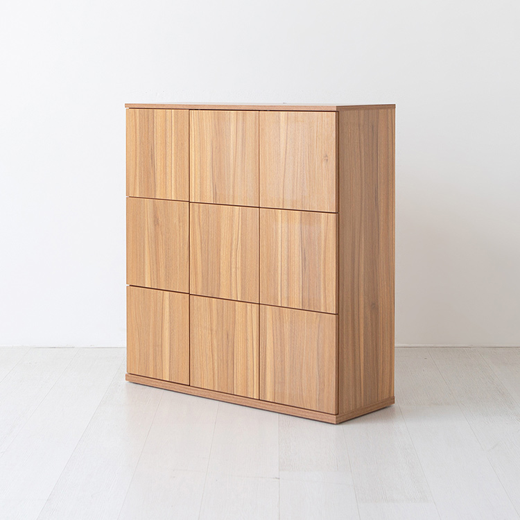 피크 수납장 9칸 900x310x961mm, 3단, 라이트브라운 5276.1531 - 상세 이미지 3
