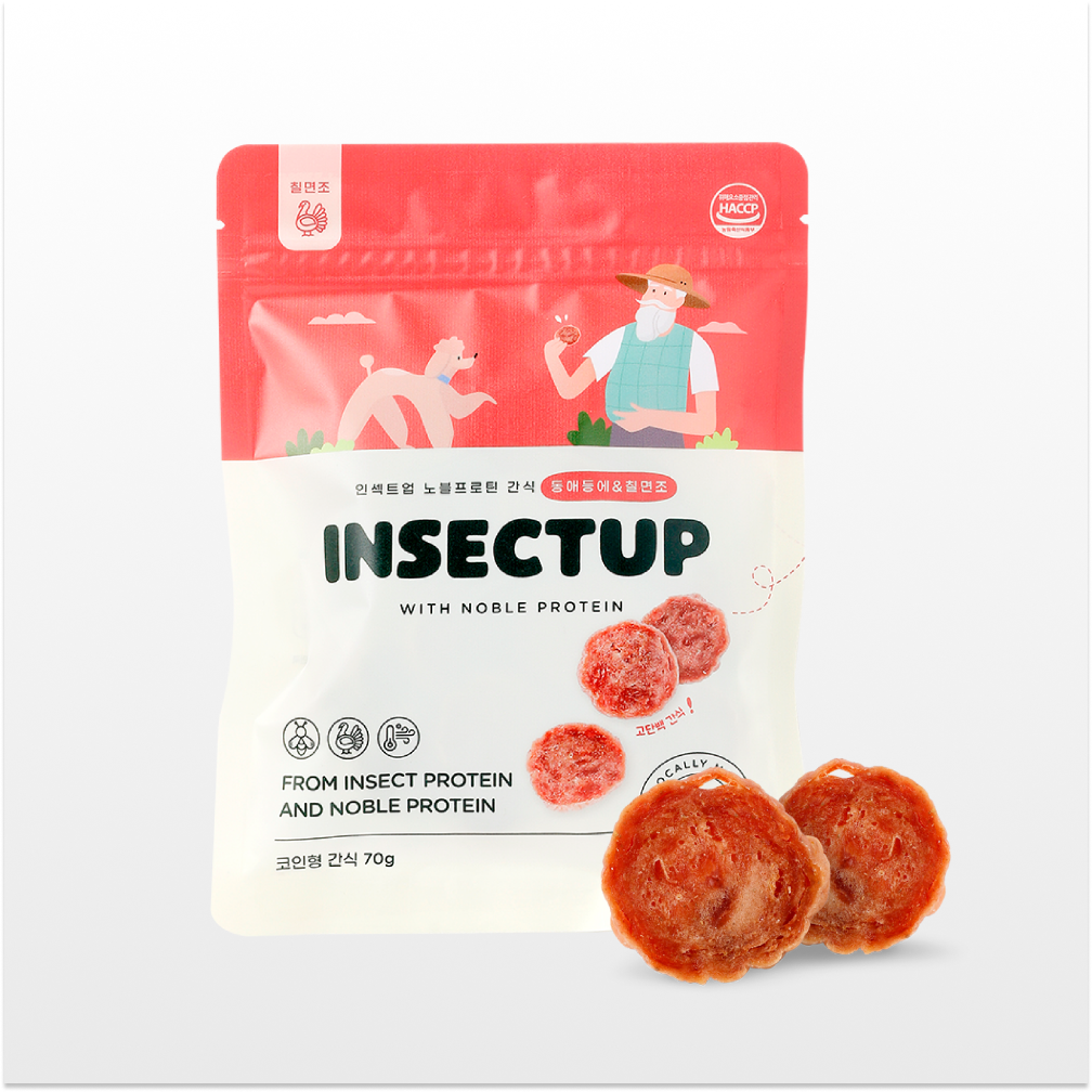 인섹트업 노블프로틴 3종(1ea/3ea) 강아지 육포 간식 칠면조, 70g, 3개 - 상세 이미지 2
