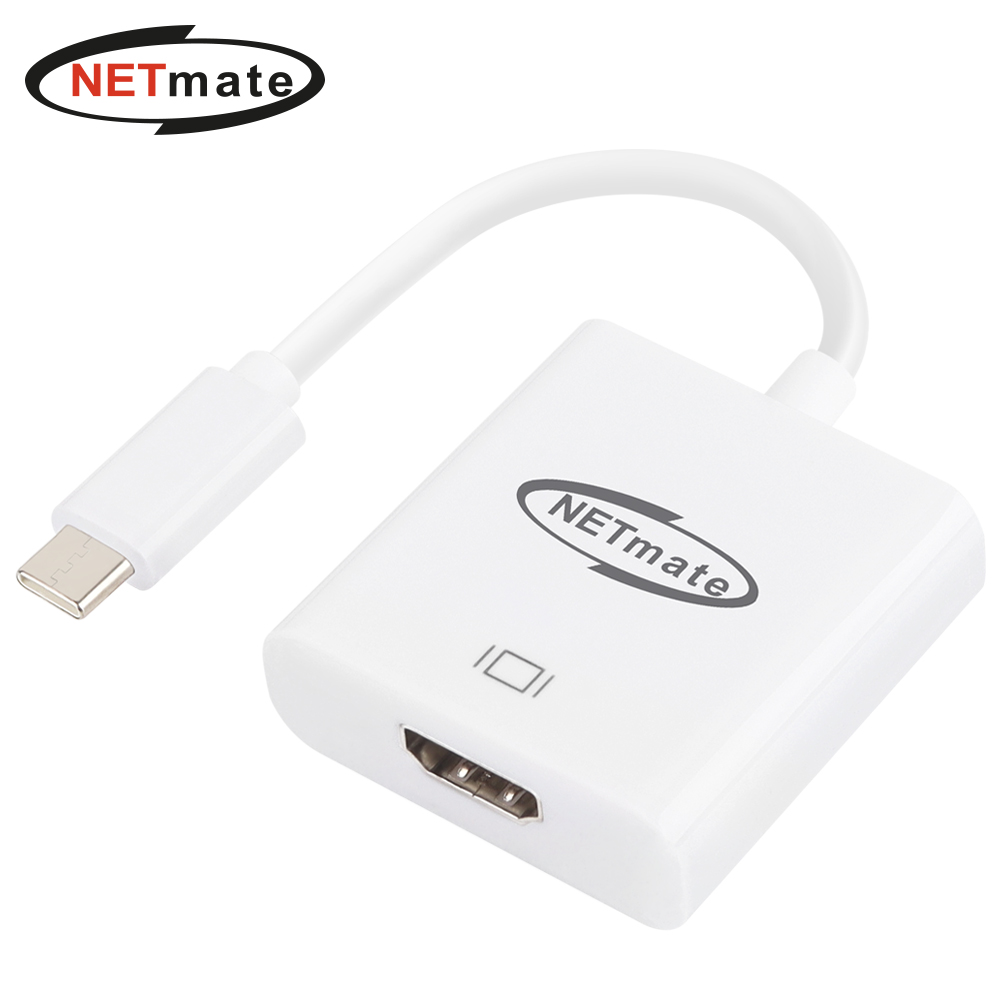 강원전자 넷메이트 USB Type C to 4K 지원 HDMI 컨버터 NM-CTH430
