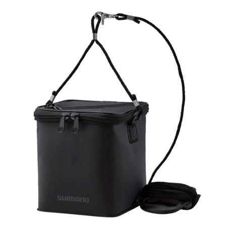 시마노 BK-001X 블랙 21cm 로프포함망사두레박 매쉬물바케츠
