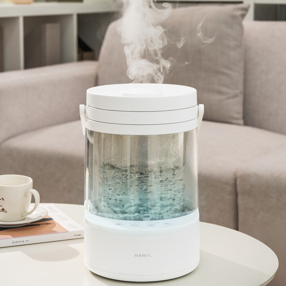 한일 유리 가열식가습기 통세척 신생아 아기 가열 가습기 유아