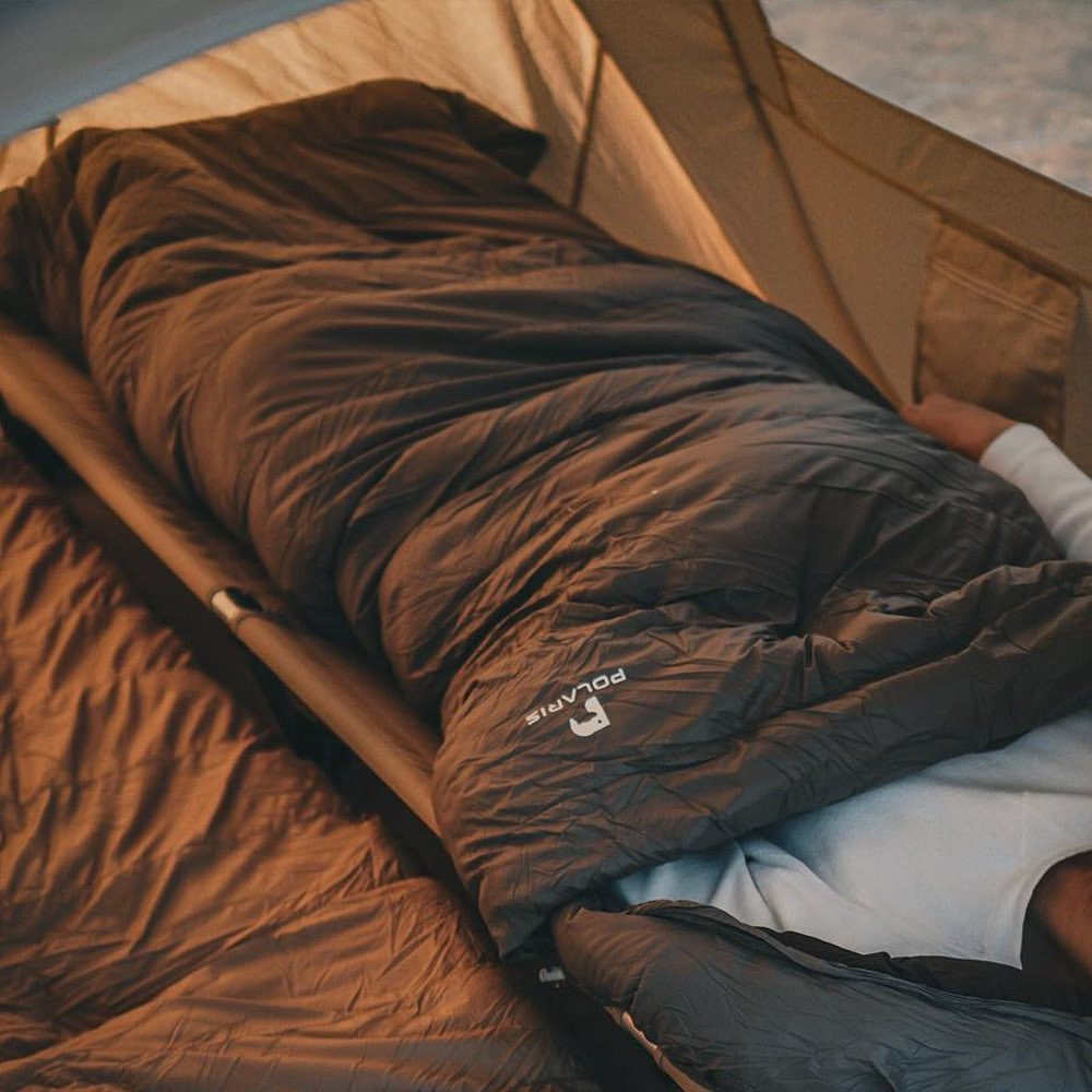 폴라리스 덕다운 800 침낭 오리털 사계절용 동계용 캠핑 차박 이불