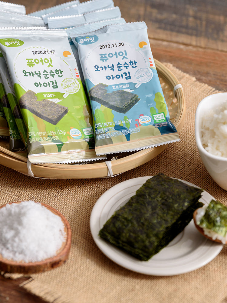퓨어잇 유기농 아이김 2+2팩 김자반 아기 반찬 가격 비교 퓨어잇 퓨어잇 유기농 아이김 2+2팩 김자반 아기 반찬