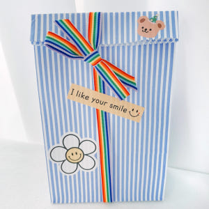 무지개 리본 끈 1cm 45m 답례품 선물 포장 리본 실사용 후기 | 효과 있을까? - 상품 이미지 3