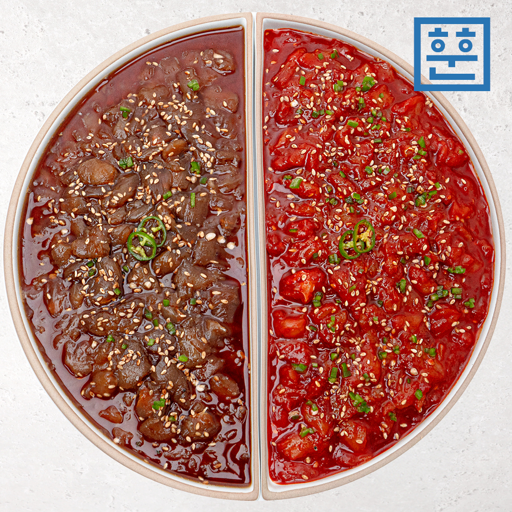 훈훈 순살게장 간장게장 양념게장 꽃게살무침