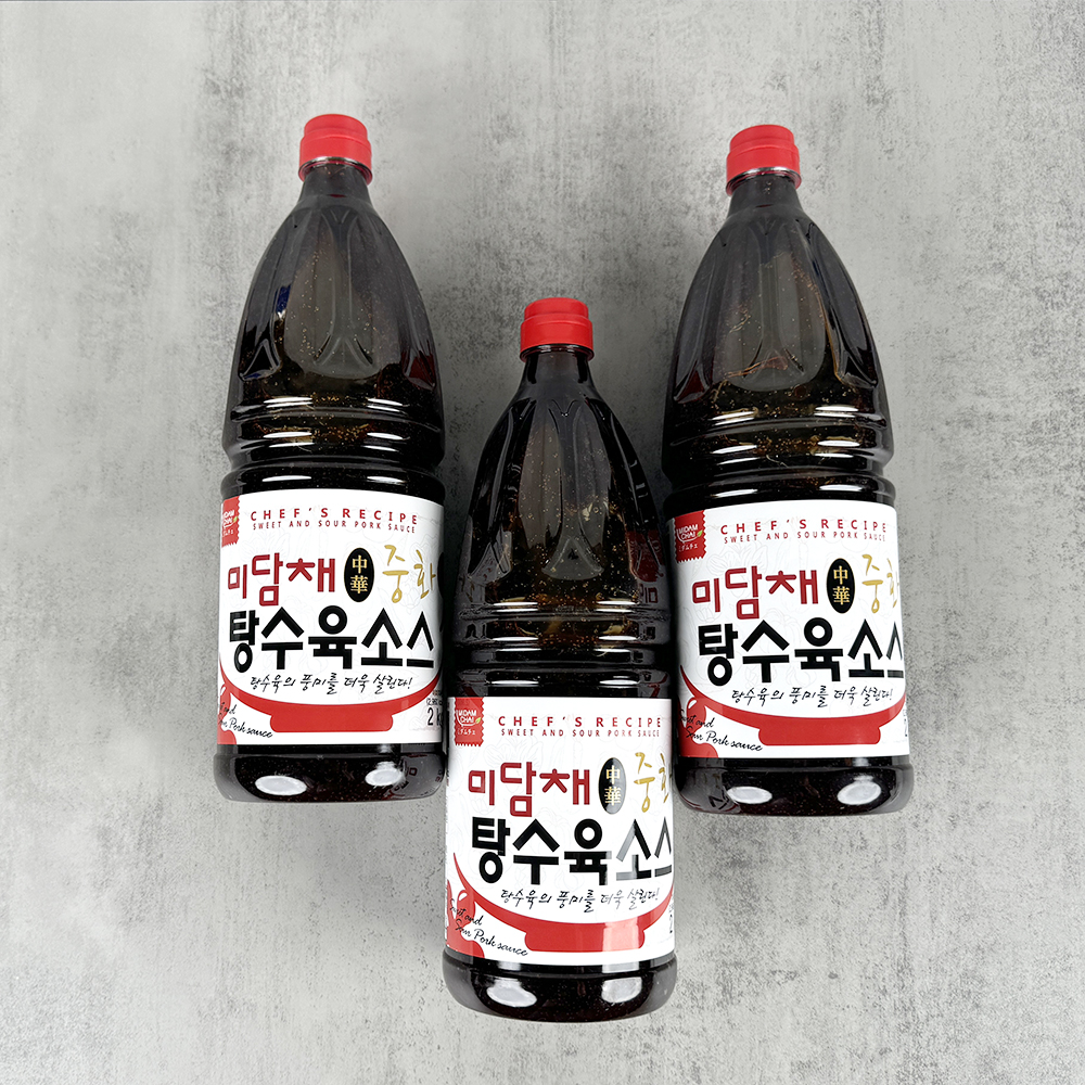미담채 중화탕수육소스 업소용 2kg x 8개 - 상세 이미지 5