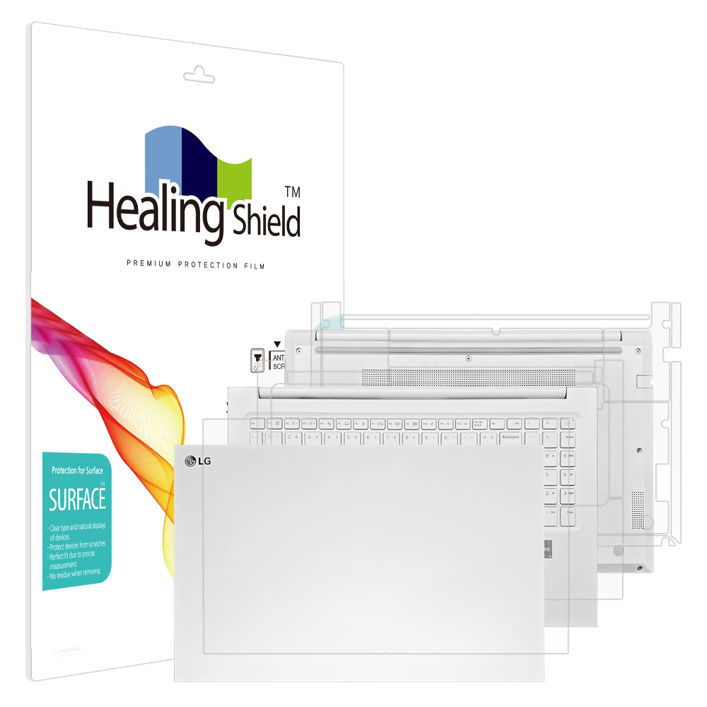 LG 울트라 PC 15U50R 15UD50R 무광 외부보호필름 3종세트