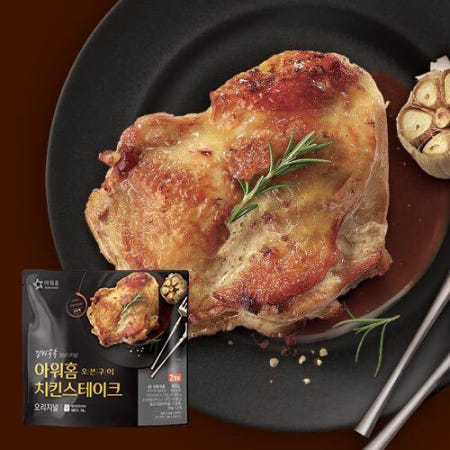 냉동 아워홈 치킨스테이크 오리지널 460g 1BOX(10입)
