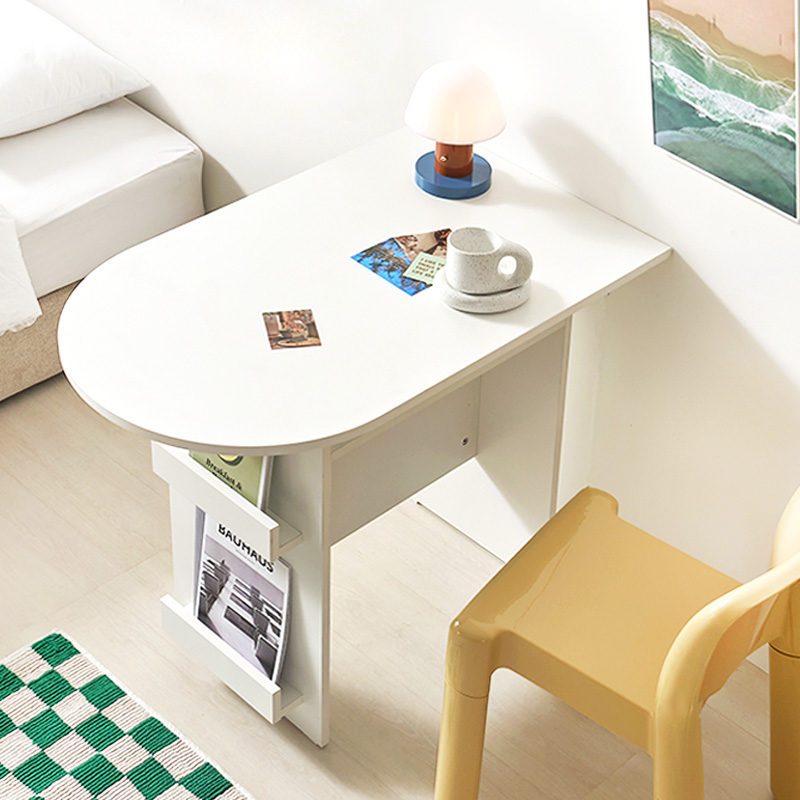 e스마트 리프 2인용 식탁 반원테이블