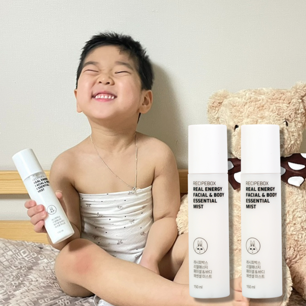 레시피박스 크림 미스트 1+1 150ml 2개 수분 보습 건성 바디 얼굴 - 메인 이미지