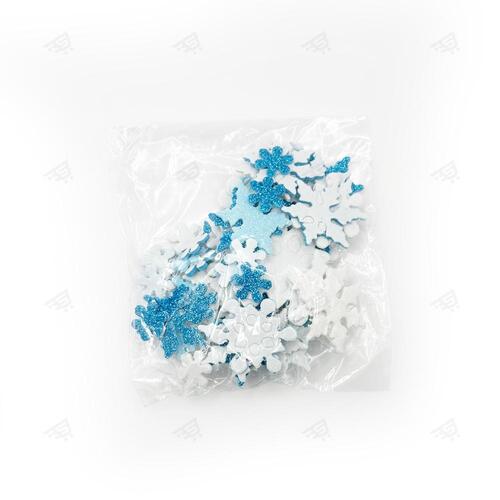 크리스마스 눈 트리 스티커 50P 다꾸 유리 창문 베란다 거실 벽장식 시트지 이미지 6