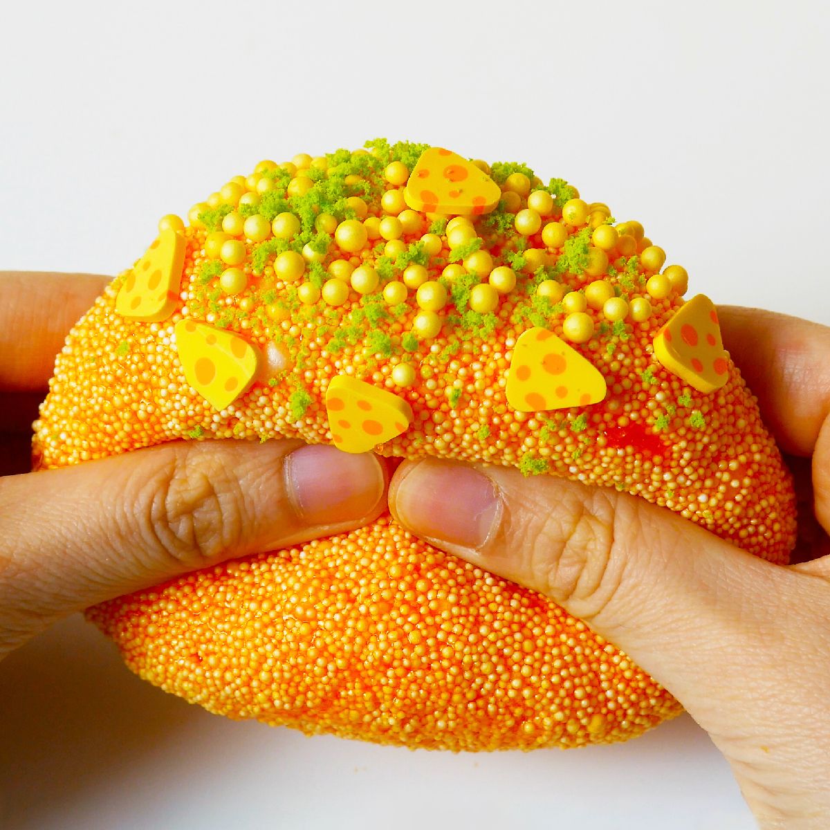 체다치즈 콘팝 안전한 수제 치즈 키덜트 슬라임 액체괴물 액괴 마켓