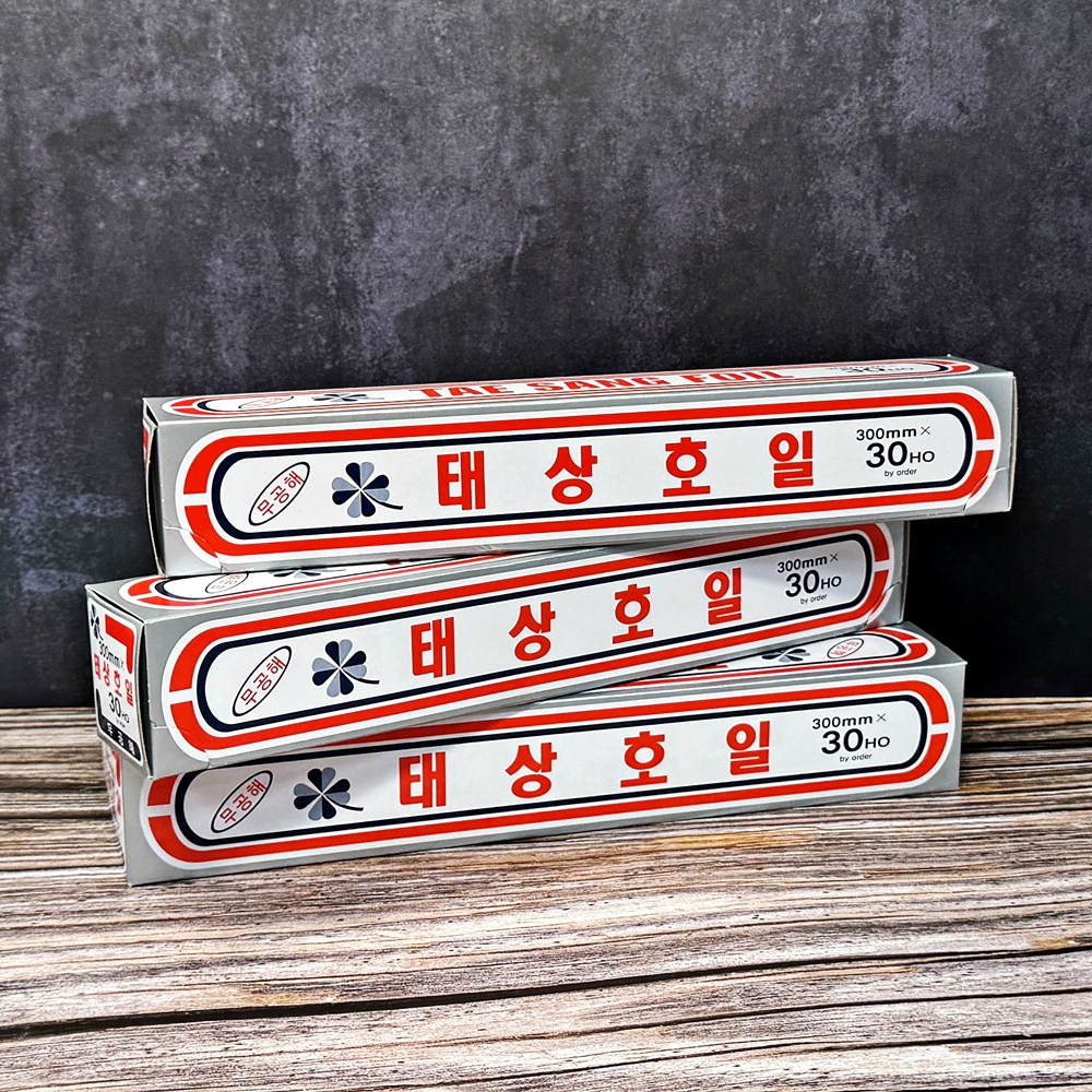 은박 쿠킹 호일 주방용 알미늄박 업소용 30cmx10m, 2개