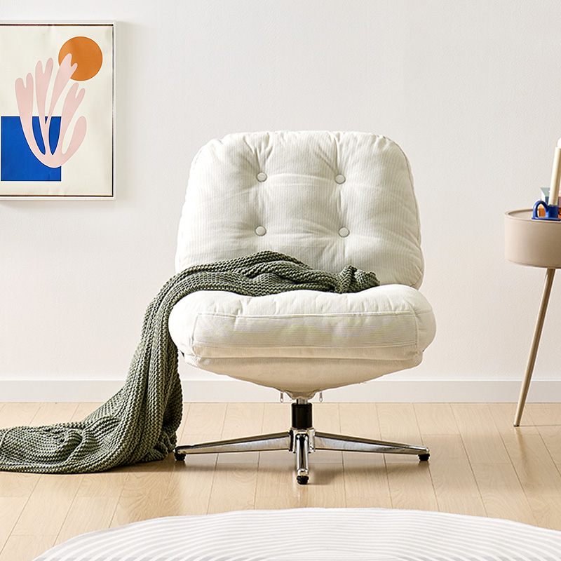 e스마트 1인용 독서 휴식 의자 회전 안락의자