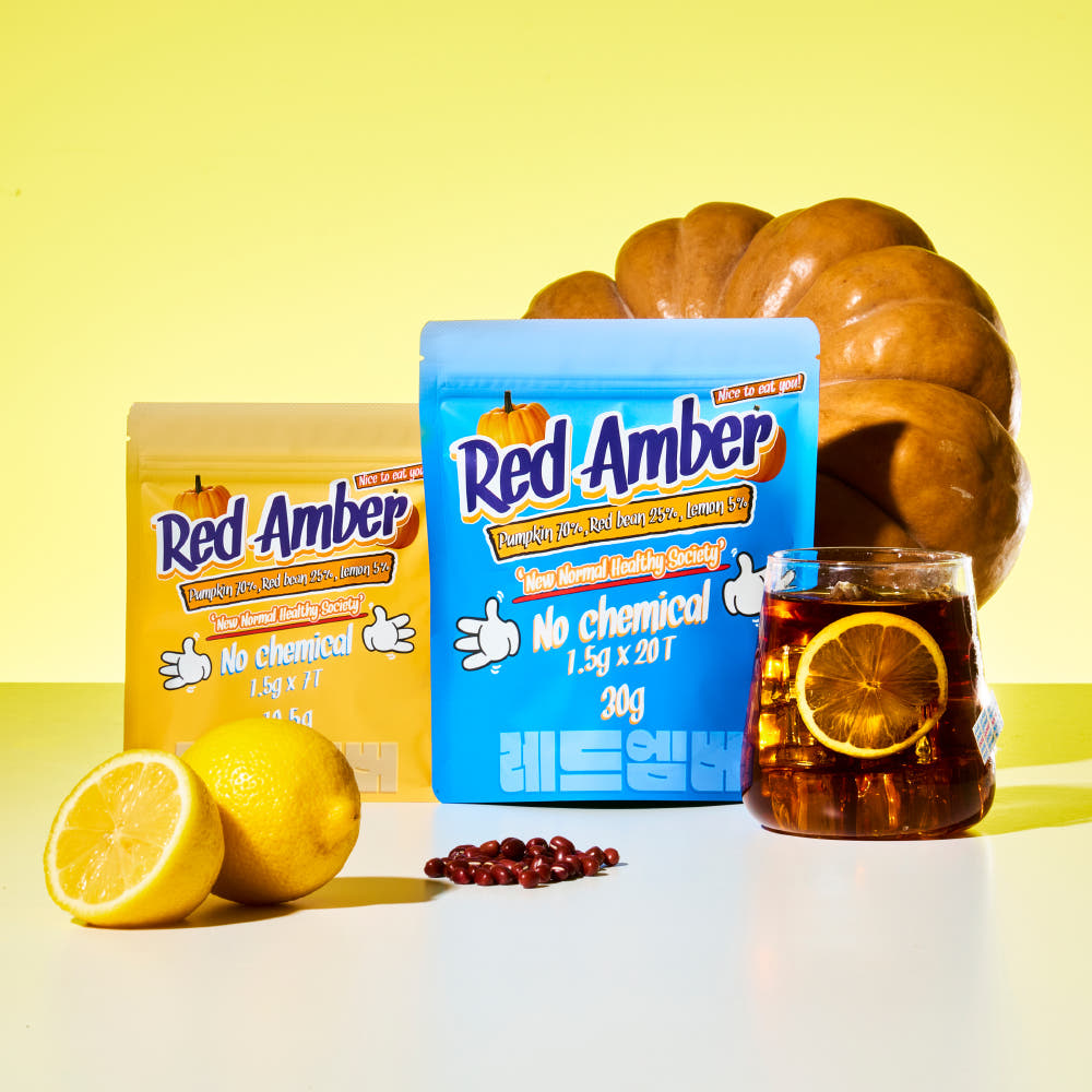 데일리 건강 늙은 호박차 레드엠버 데일리팩 (20개입) - 상품 이미지