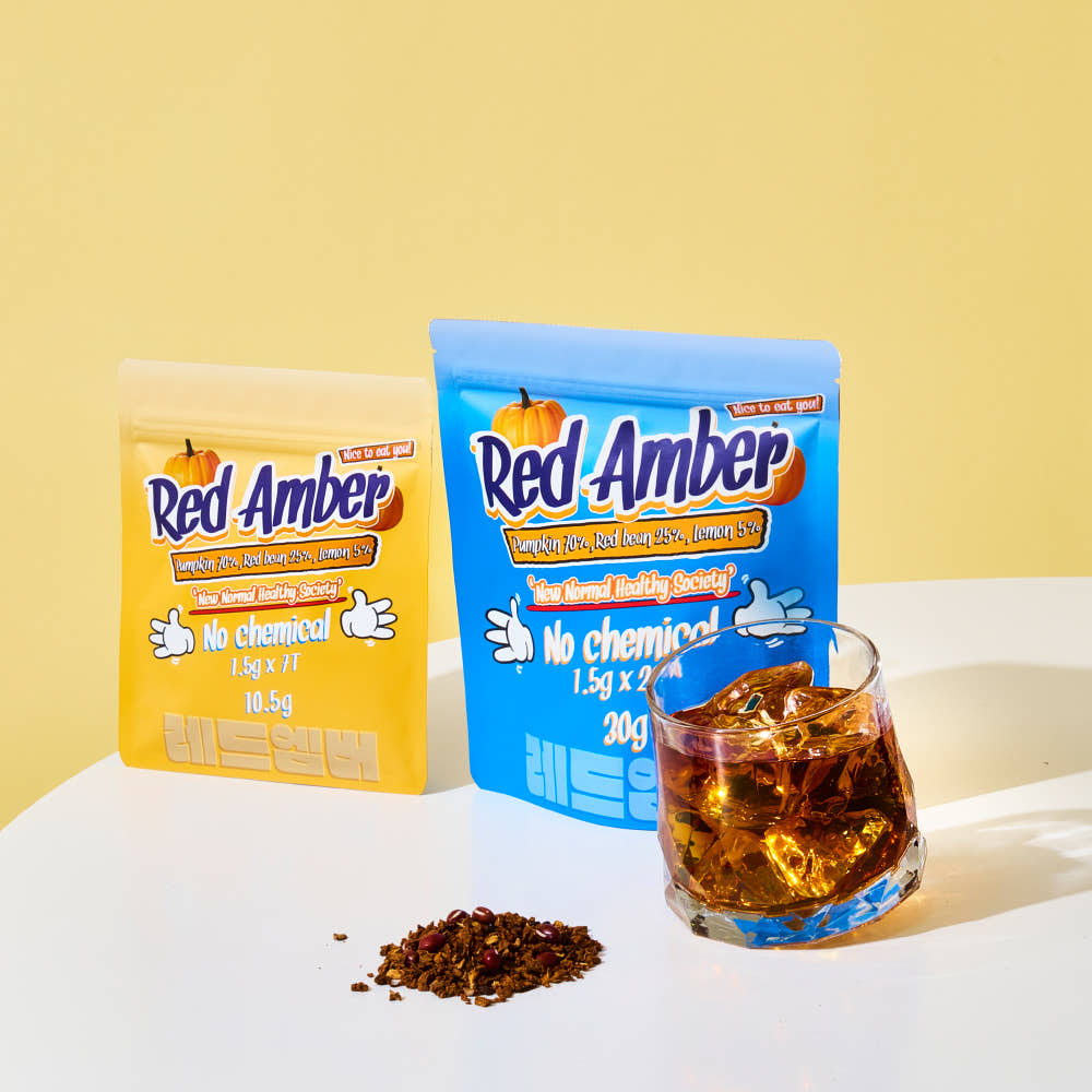 데일리 건강 늙은 호박차 레드엠버 데일리팩 (20개입) - 상세 이미지 3