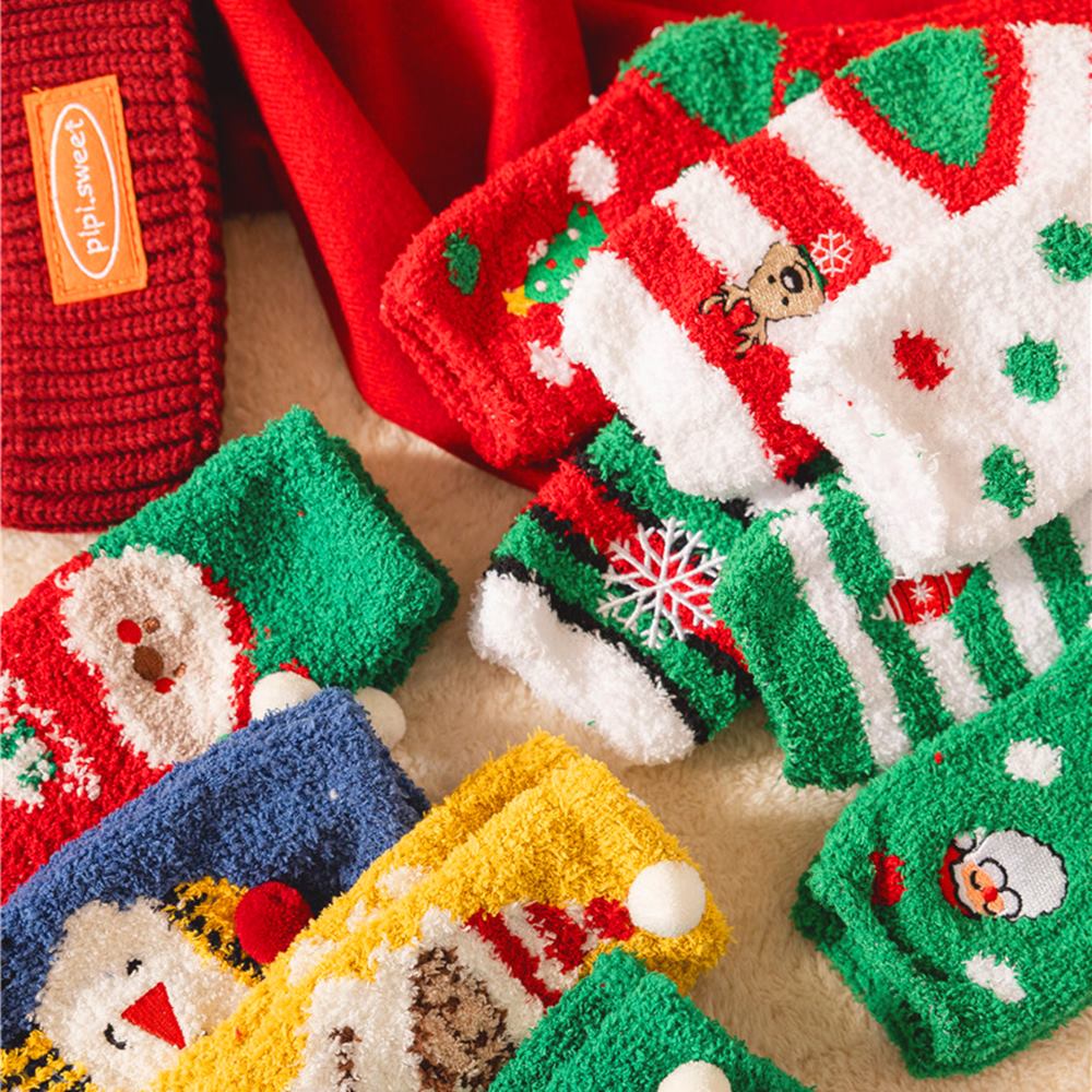 크리스마스 수면양말 산타 단체 선물 회사 교회 - 상세 이미지 2