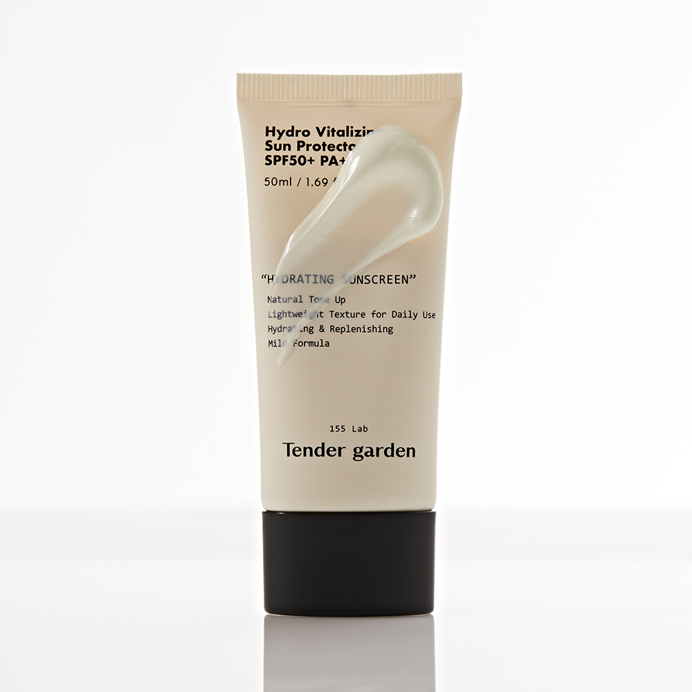 텐더가든 하이드로 바이탈라이징 선 프로텍터 50ml SPF50+ / PA++++ 바쿠치올 수분 톤업선크림 윤광 혼합자차 선케어 - 상세 이미지 2