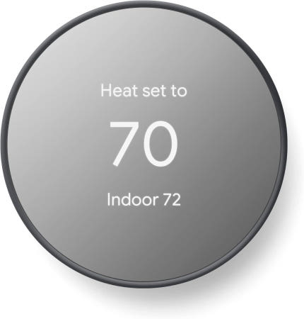 구글 네스트 [해외]구글 네스트 스마트 온도조절기 3.5세대 Smart Programmable Wi-Fi Thermostat