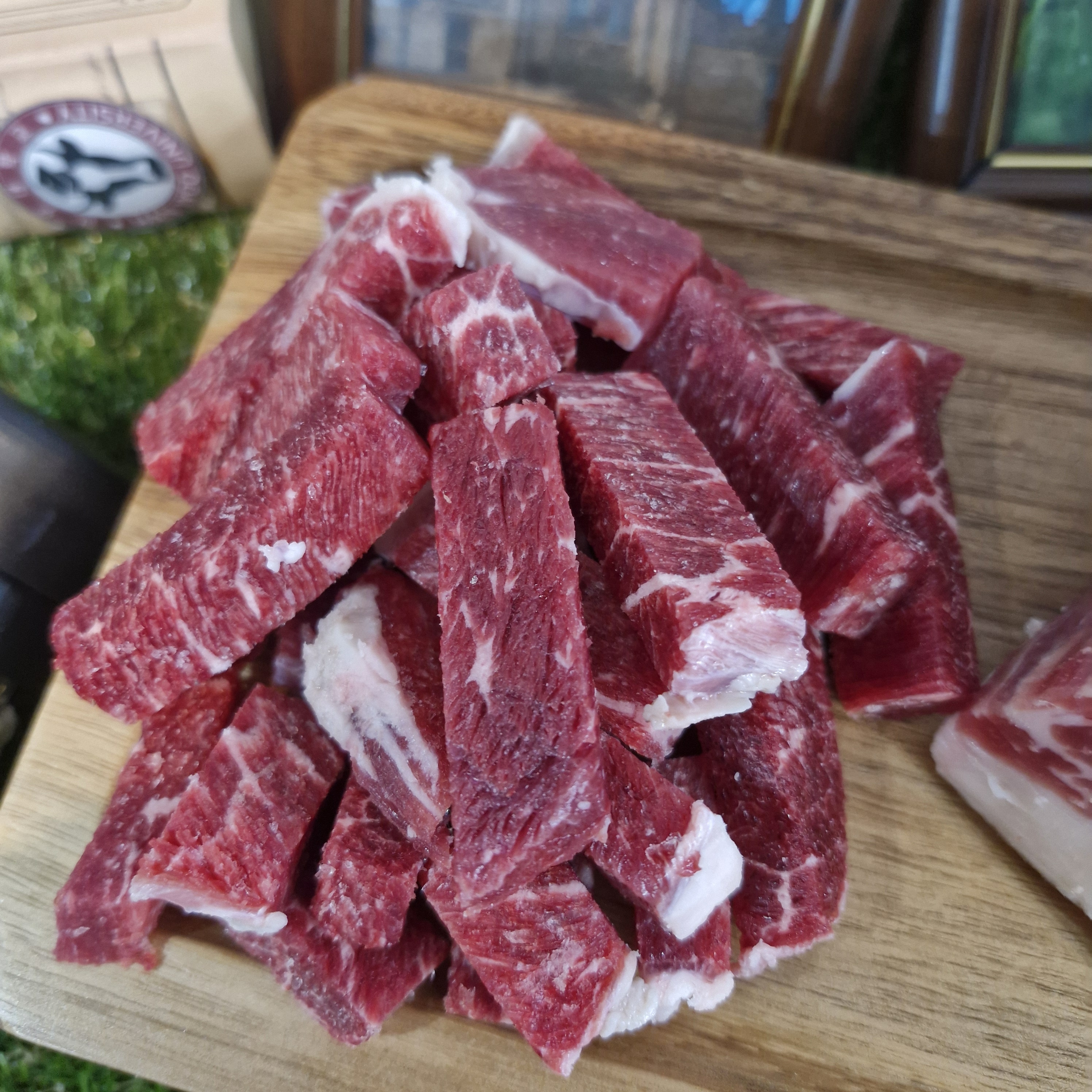 한우대학 엄선한 미국산 수입소고기 앞다리살 600g 국거리 불고기 다짐육 - 상세 이미지 3