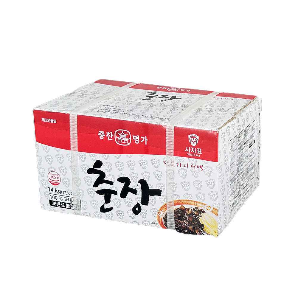 중찬명가 사자표춘장 14kg 업소용 춘장 - 상세 이미지 2