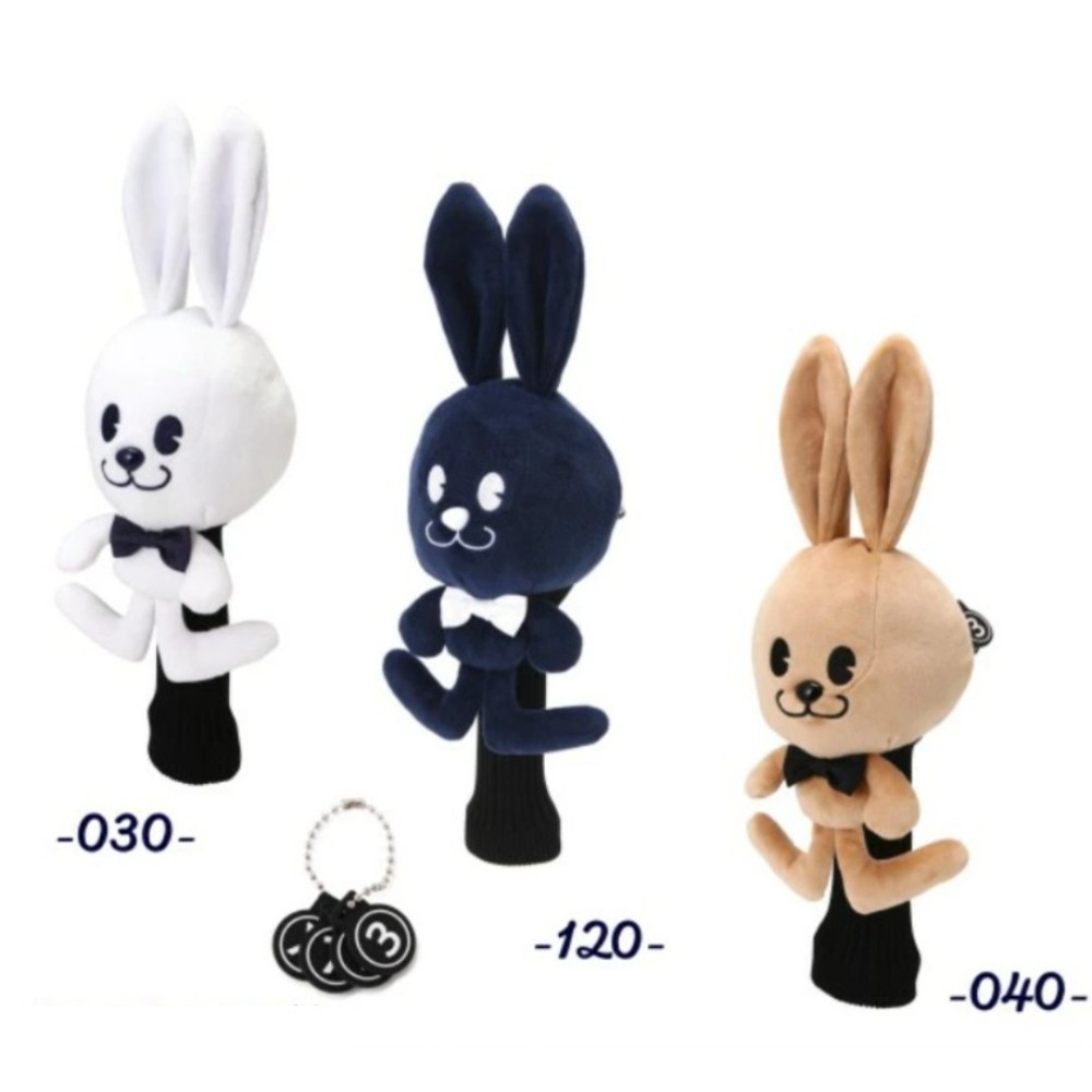 펄게이츠 잭바니 JACKBUNNY 쵸타이래빗 토끼 페어웨이용 헤드커버 봉제인형 - 상품 이미지