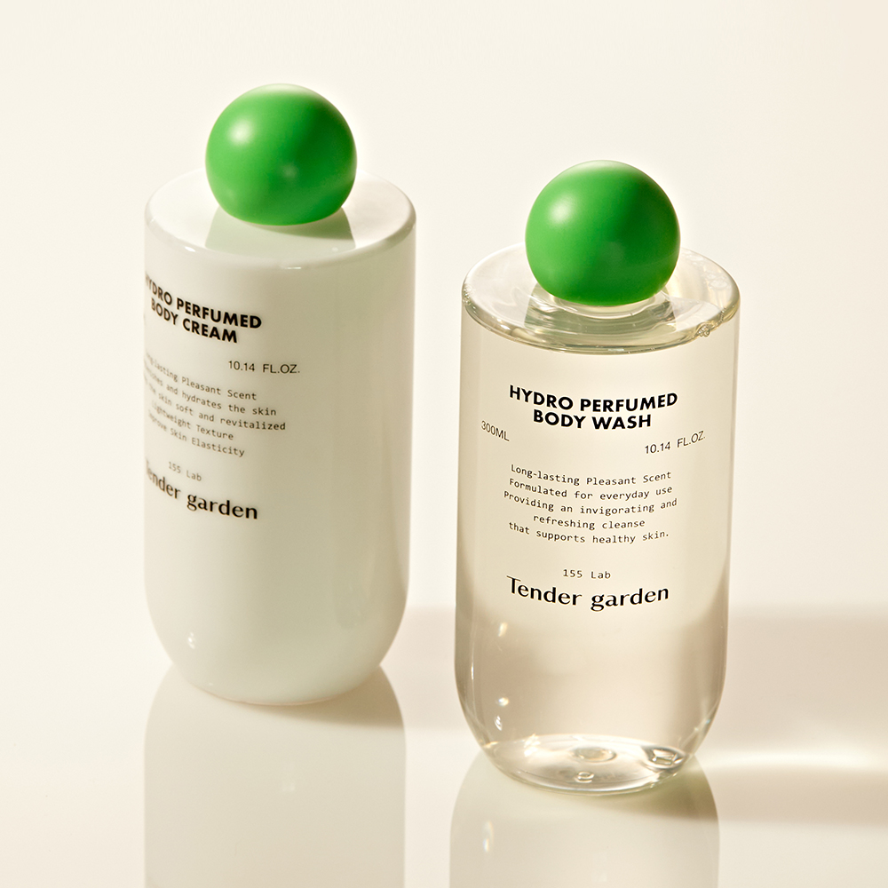 텐더가든 하이드로 퍼퓸드 바디케어 2종 선물세트(워시 300ml + 크림 300ml) - 상세 이미지 4