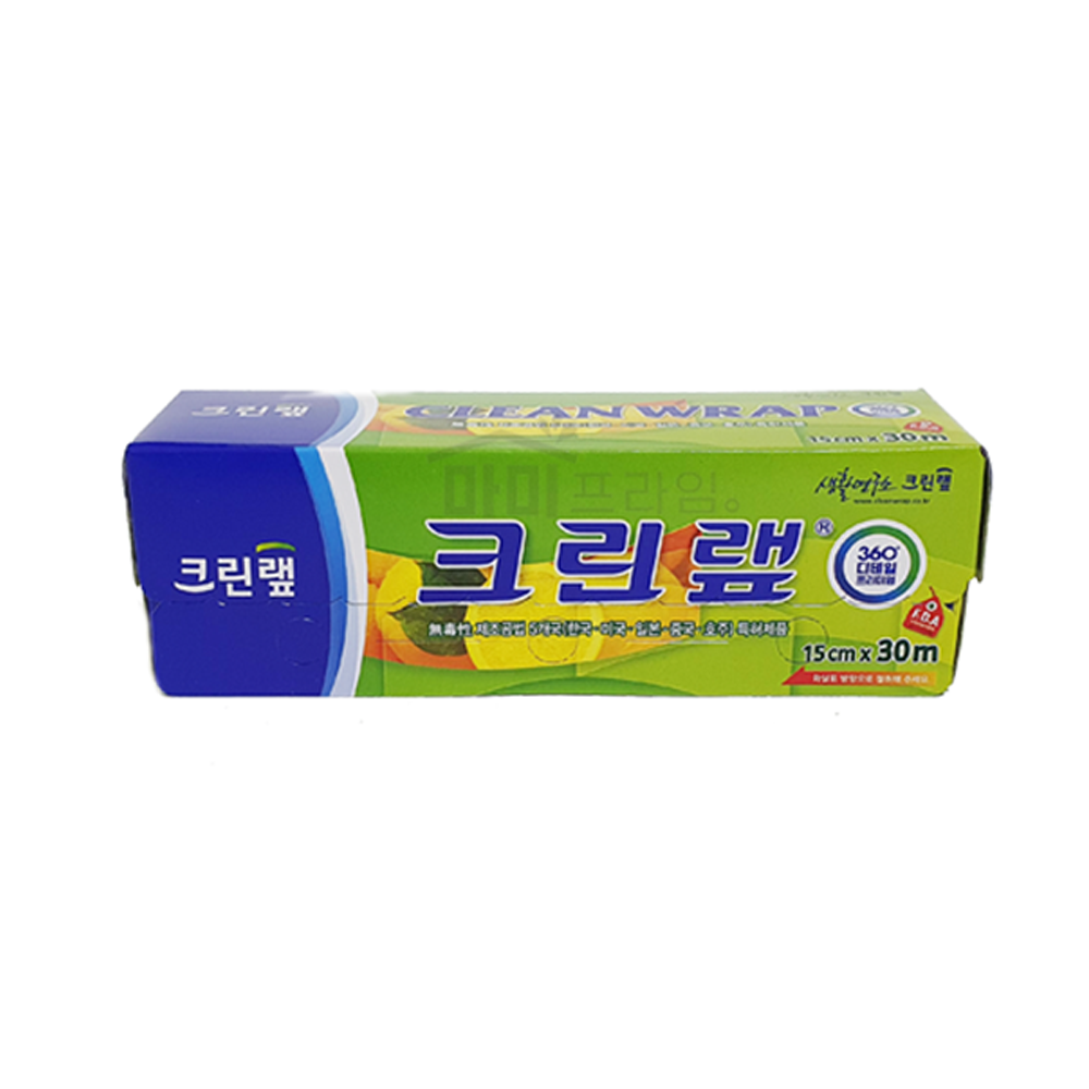 크린랩 비닐랩 위생랩 주방랩 음식랩 미니 소 15cm x 30m - 상품 이미지