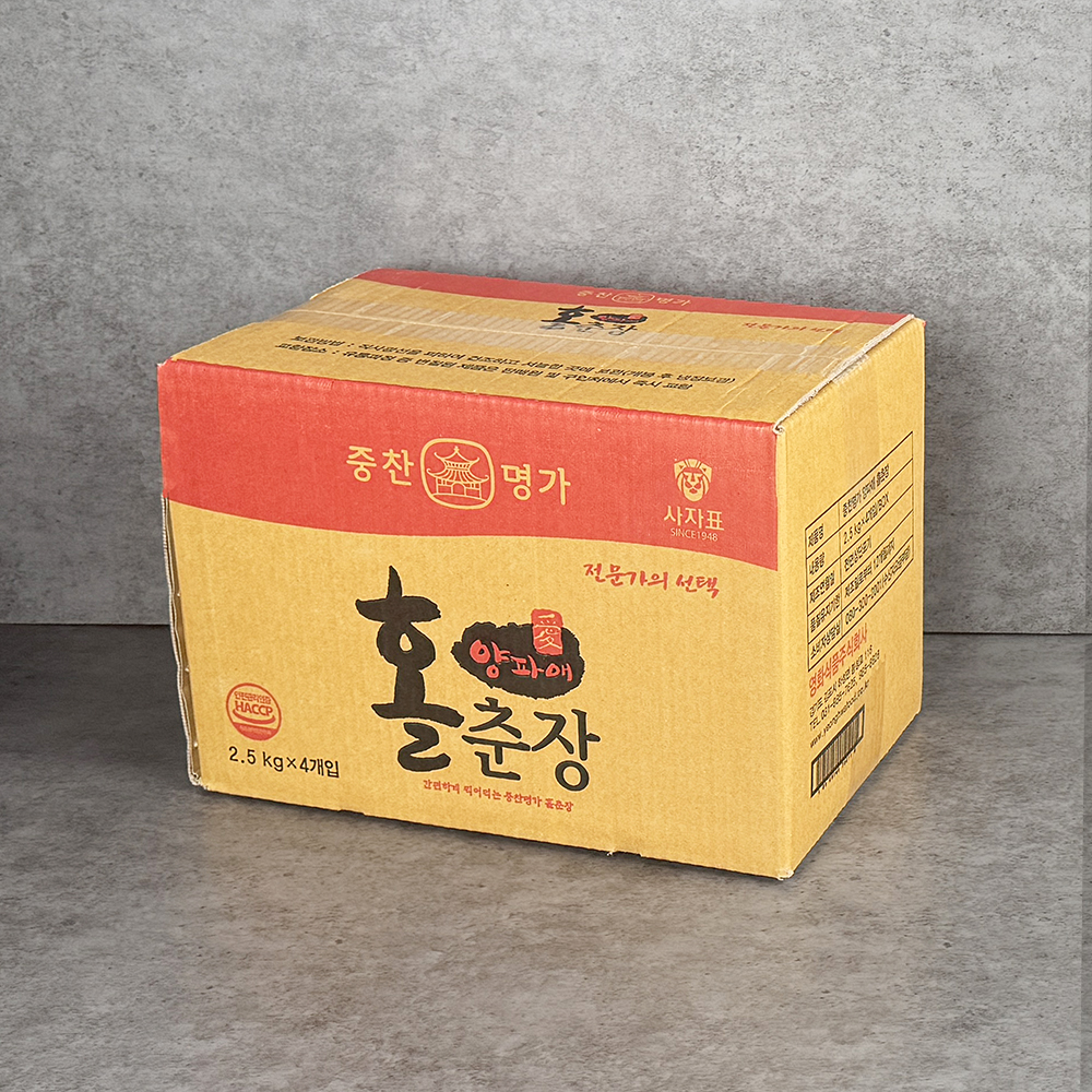 중찬명가 사자표 홀춘장 2.5kg 업소용 춘장 - 상세 이미지 5
