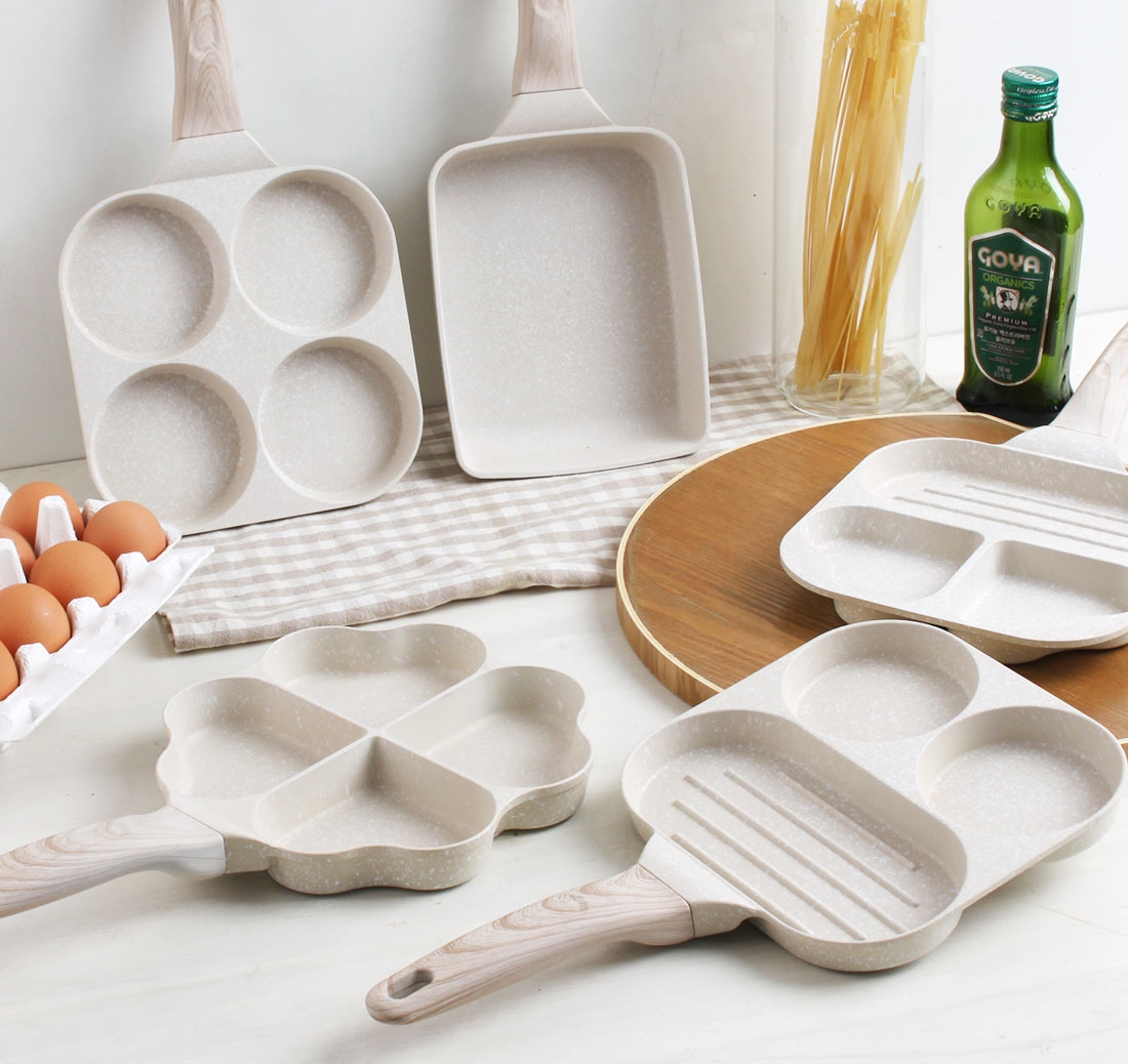 인덕션 에그팬 팬케이크 브런치 미니팬 계란후라이 프라이팬 5Type