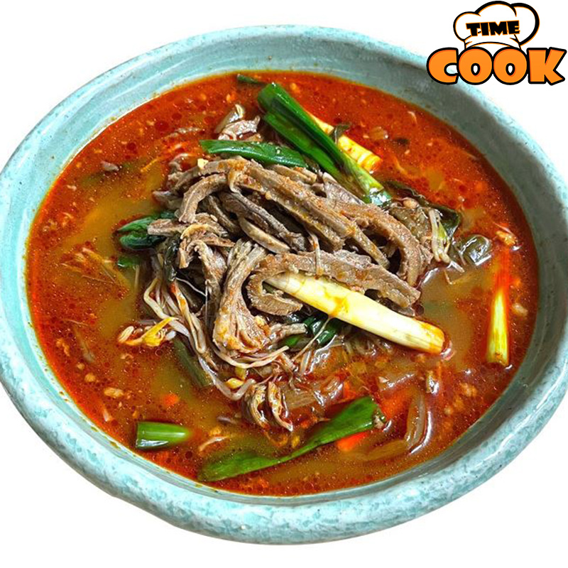 [타임쿡] 국내산 한우대파육개장 1.3kg 2-3인분 5개이상 무료배송