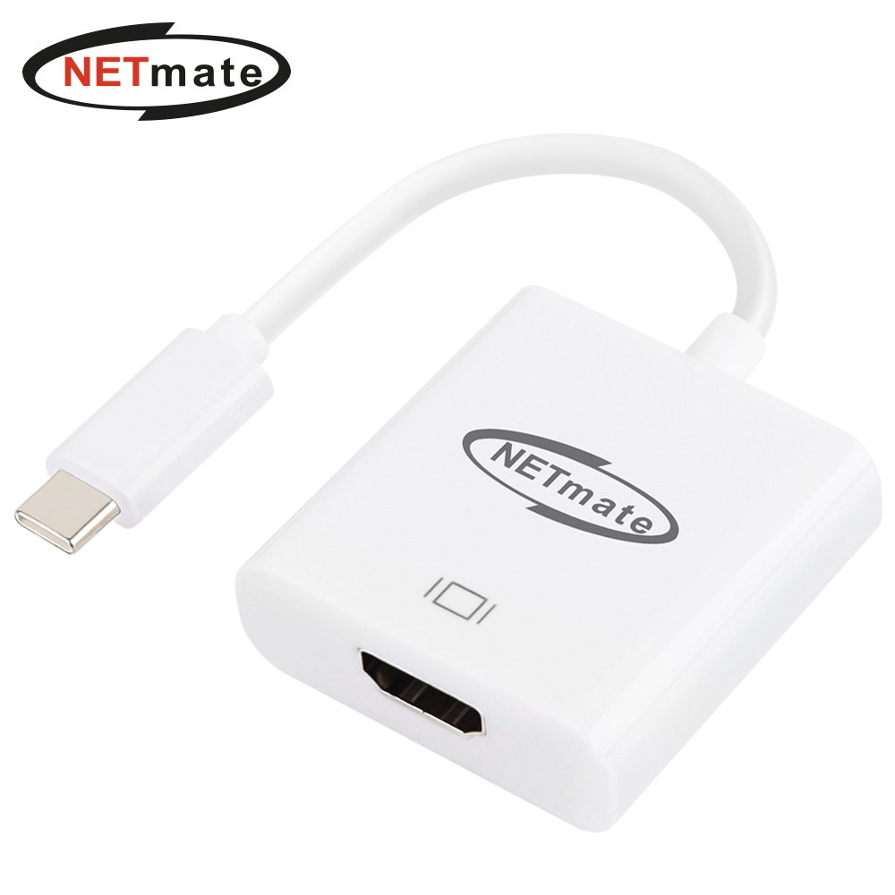 강원전자 넷메이트 USB Type C to 4K 60Hz HDMI 컨버터 NM-CTH460
