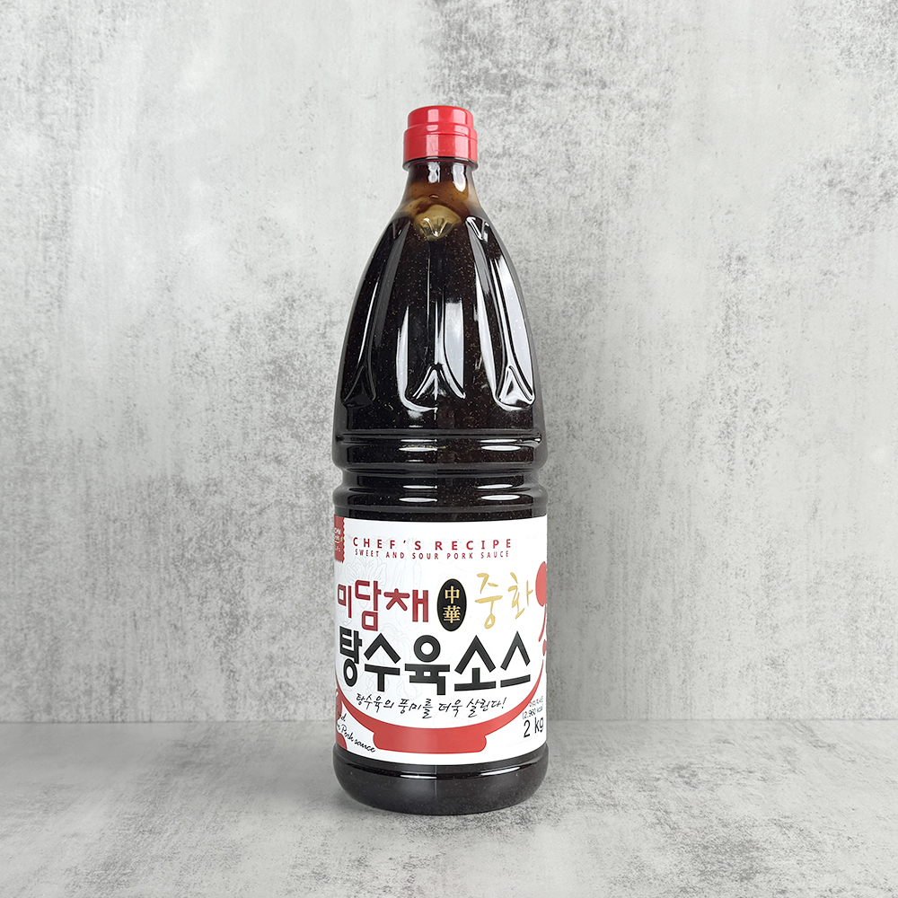 미담채 중화탕수육소스 업소용 2kg x 8개 - 상품 이미지