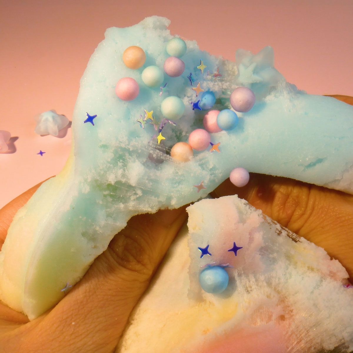 소프트코튼캔디 안전한 수제 슬라임 액체괴물 액괴 마켓