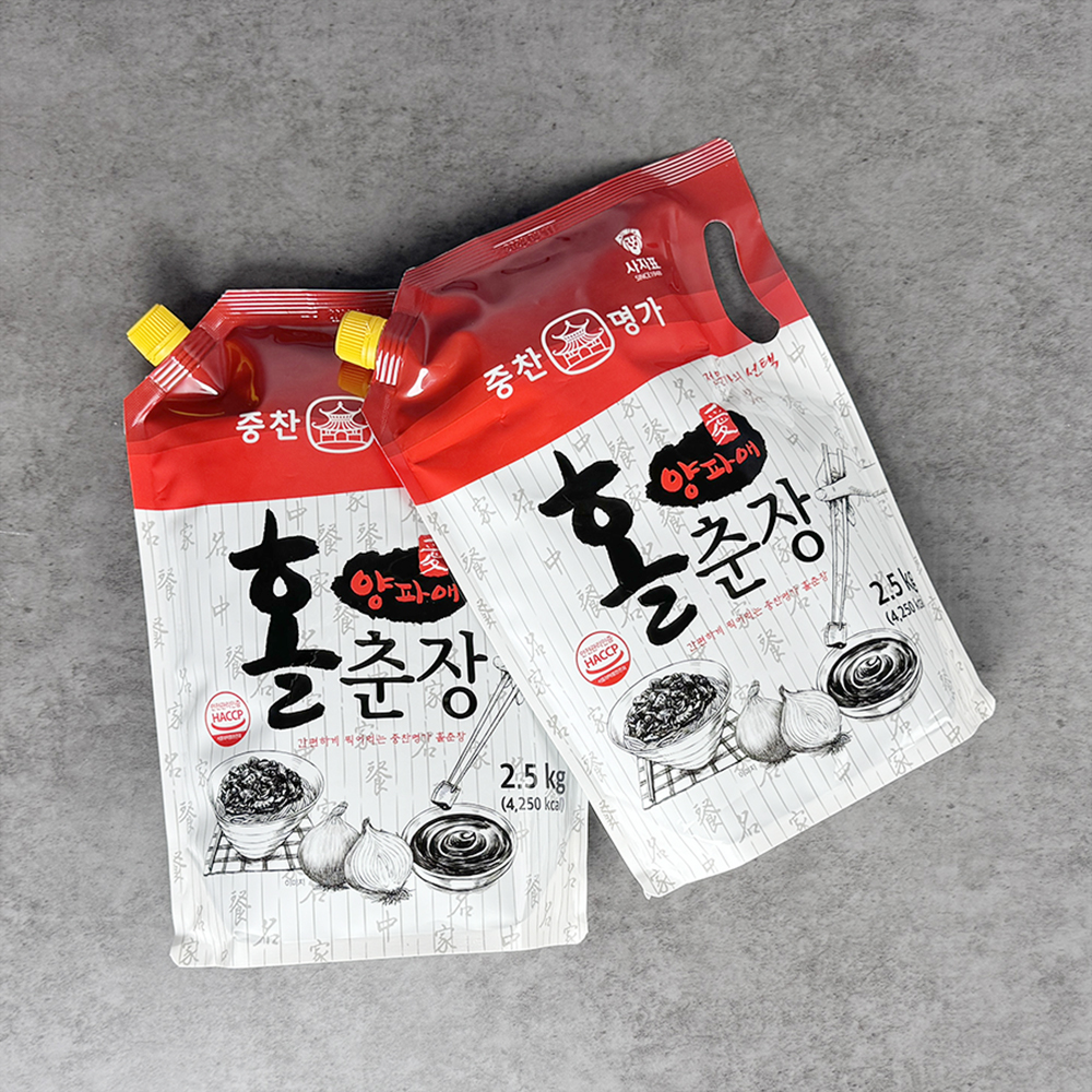 중찬명가 사자표 홀춘장 2.5kg 업소용 춘장 - 상세 이미지 3