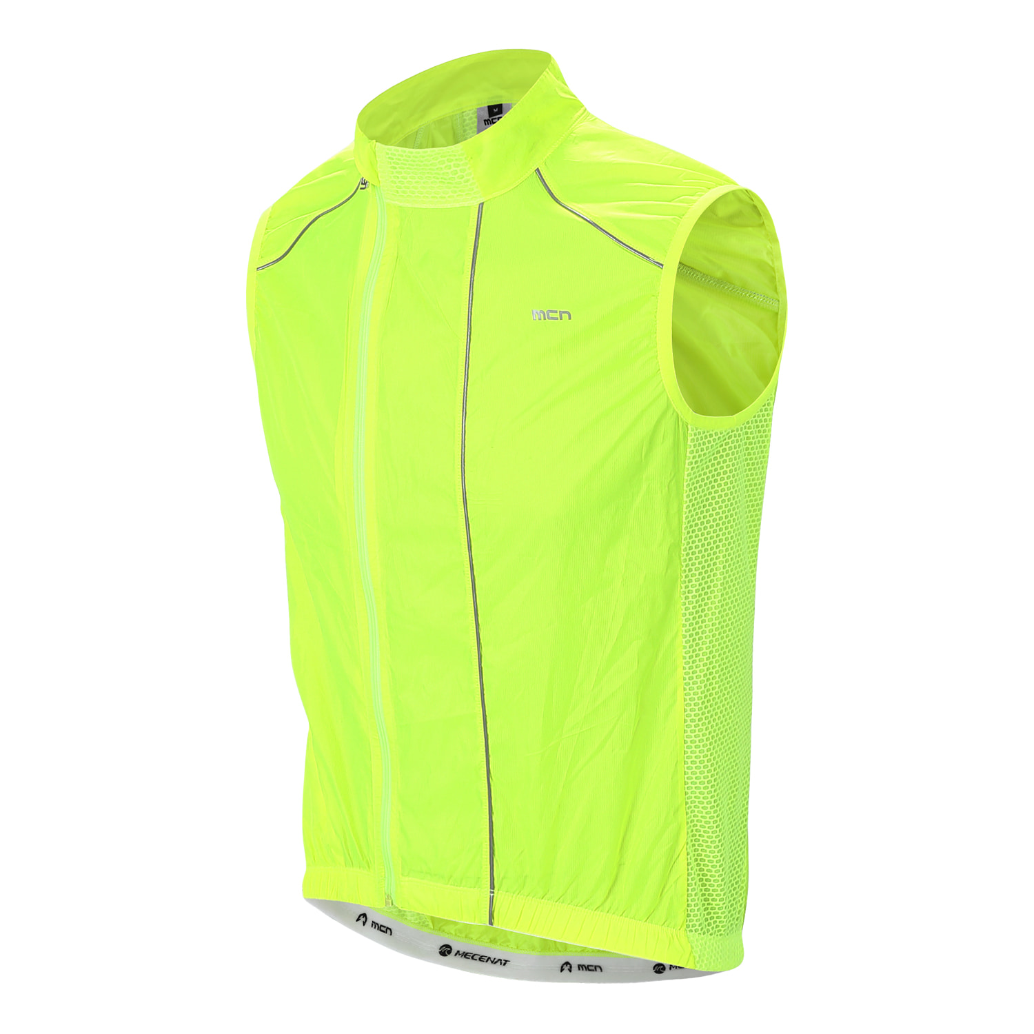 MCN 자전거 바람막이 조끼 질렛 그린