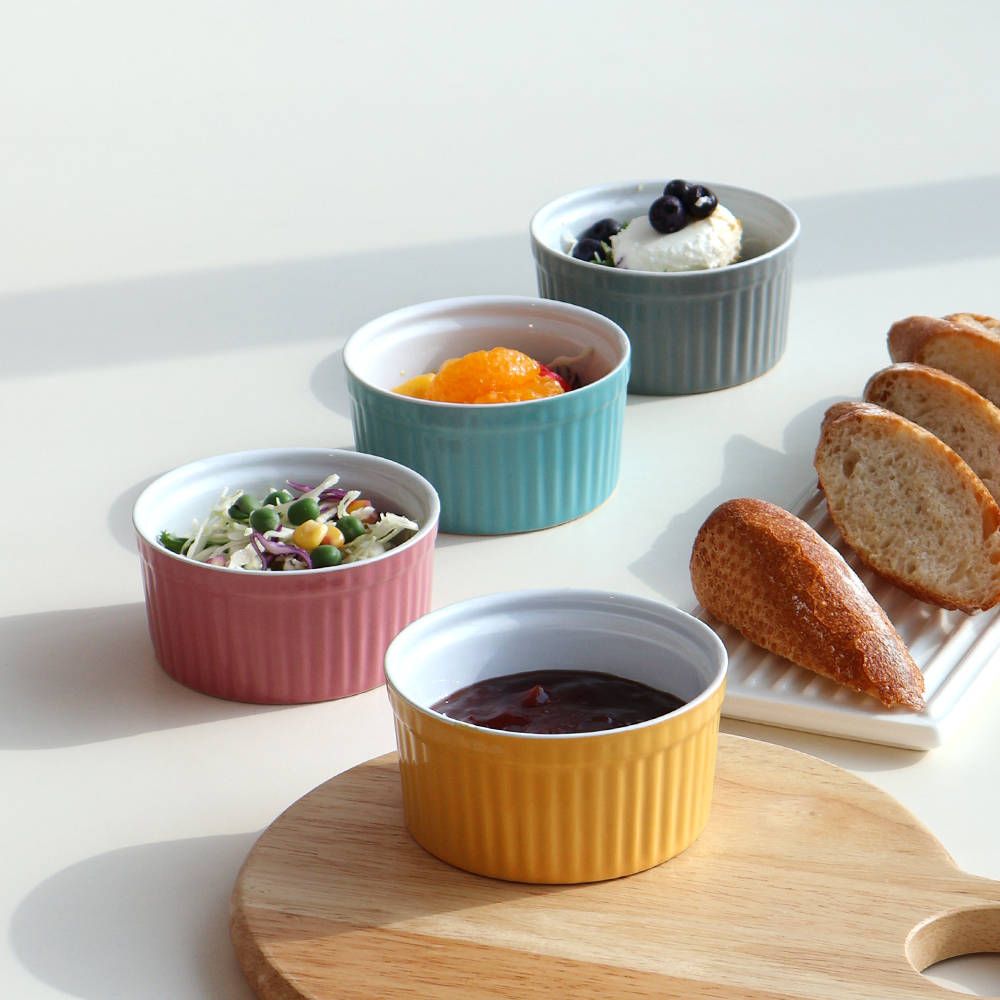 로얄보덴 블라썸 찬기 종지 레머킨 보울 4P 세트 - 상세 이미지 4