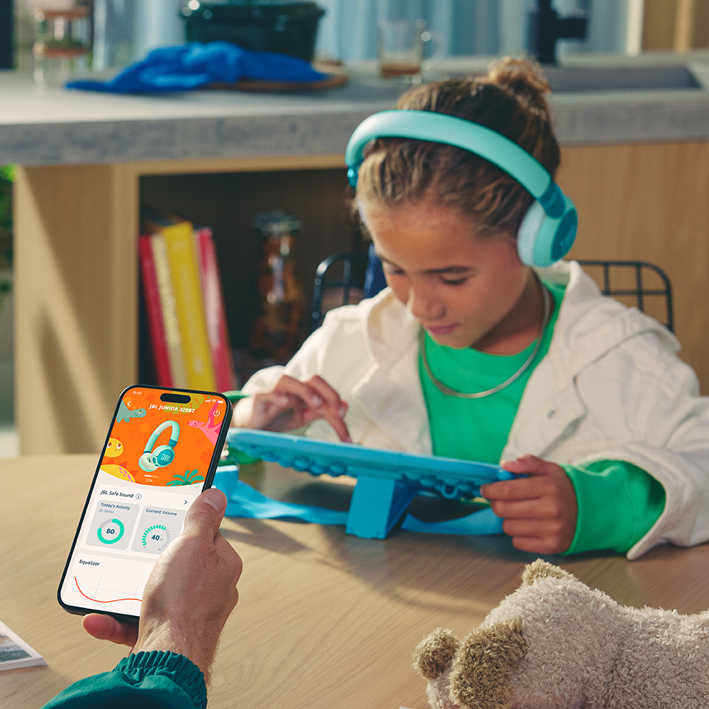 삼성공식파트너 JBL JR320BT 무선 어린이 블루투스 헤드셋 헤드폰 그린 - 상세 이미지 2