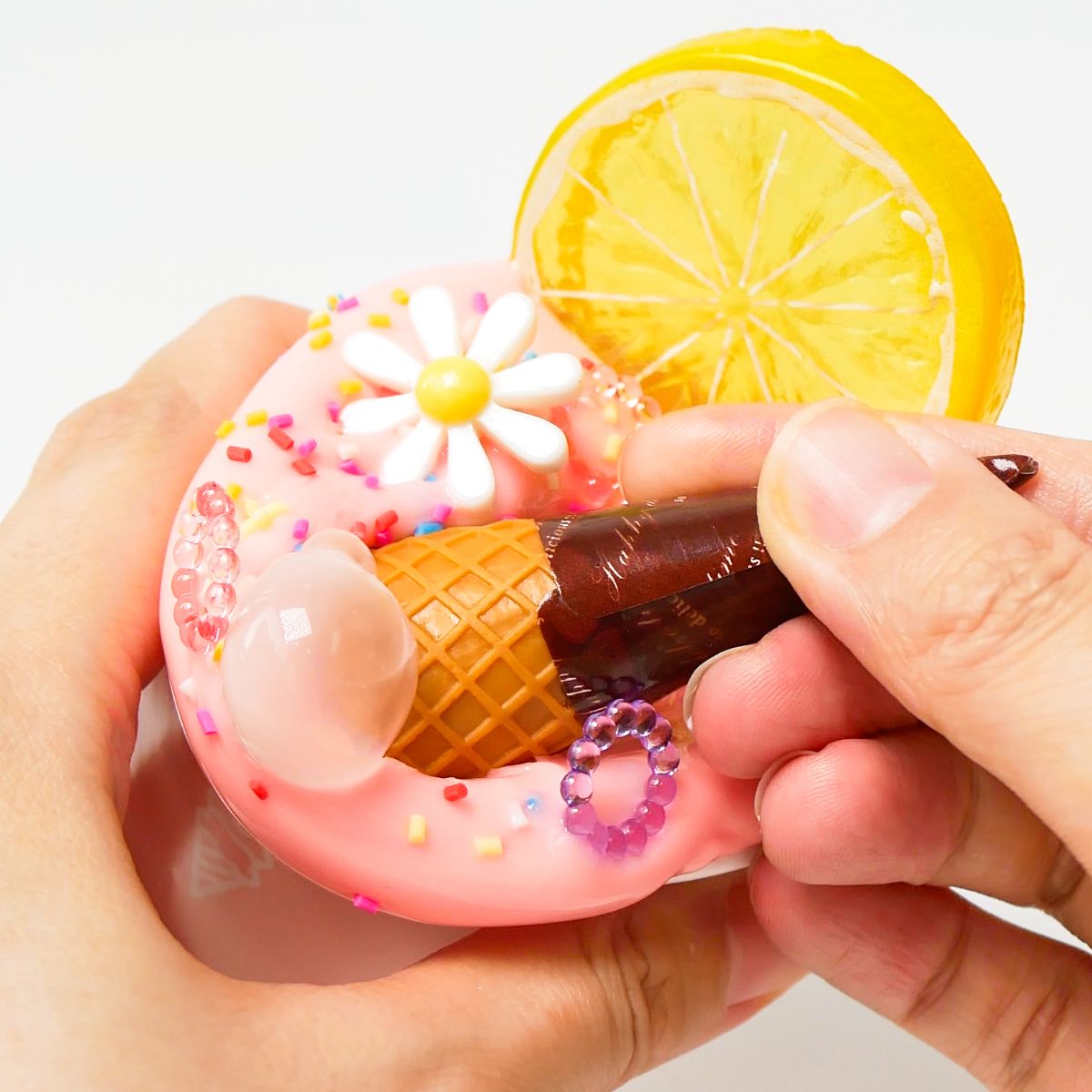 토핑 DIY 아이스크림 슬라임 시리즈 키덜트 슬라임 말랑이 액체괴물 액괴 마켓 선물 이미지 8