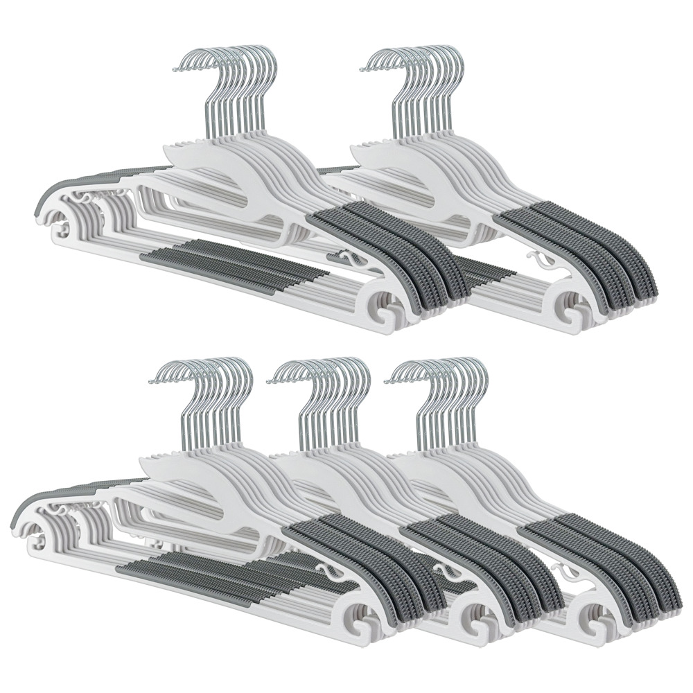 올지 라운드 논슬립옷걸이 어깨뿔방지 회전고리 100개