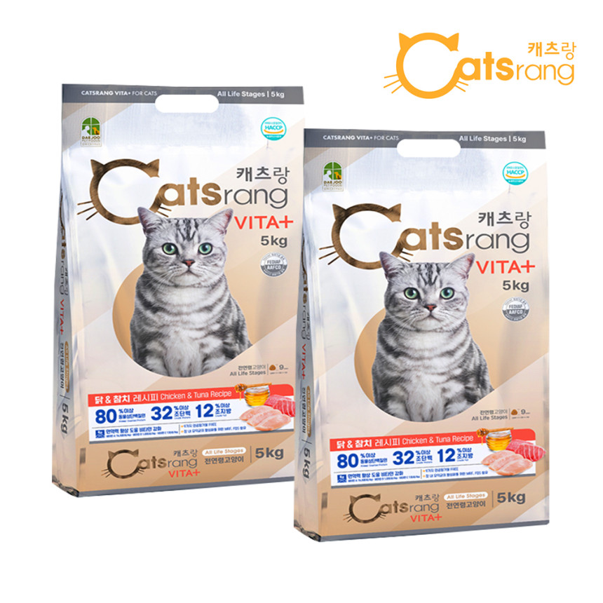 고양이 사료 대용량 캐츠랑 Libre 5kg x2개 10kg 길냥이 길고양이 아기 사료 사진 2