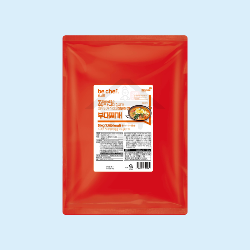동원 홈푸드 비셰프 부대찌개 5kg 대용량 얼큰한맛 - 상품 이미지