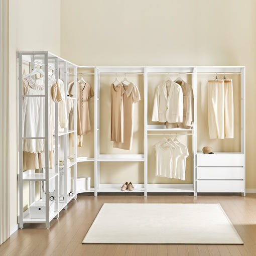 e스마트 솔리드 1단옷장 600