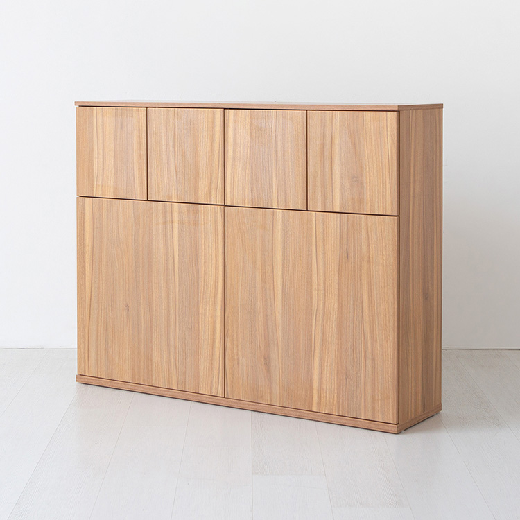 피크 수납장 6칸 세로형 1200x310x951mm, 2단, 라이트브라운 7089.1971 - 상세 이미지 2